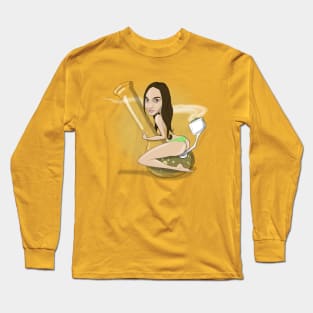 dripping in gold Long Sleeve T-Shirt